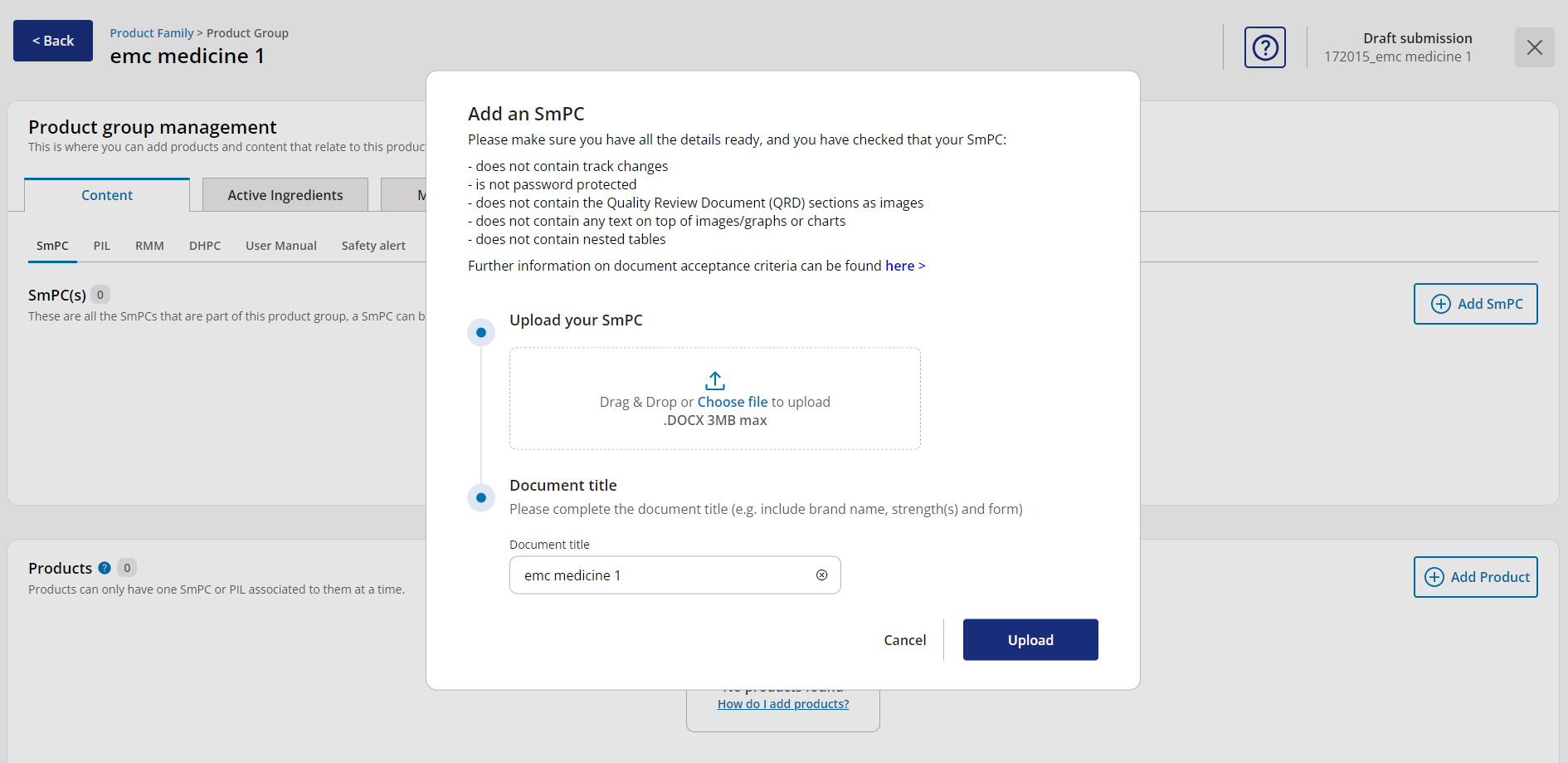 How to Add New Documents